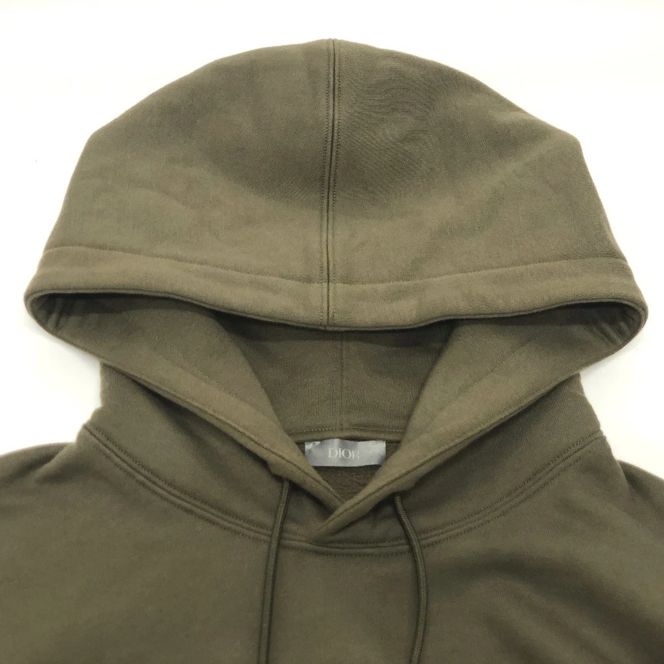 Dior 293J698 Atelier Paris刺绣连帽衫套头派克大衣 — 第 3/4 张图片