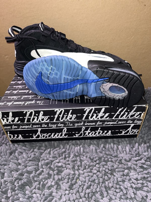 Size 10.5- Men's Nike Air Max Penny 1 x Social Status Black