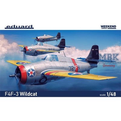 EDUARD ED84193 Grumman F4F-3 Wildcat - Weekend edition