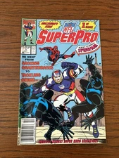 NFL SuperPro # 1 - Spider-Man cover & appearance Newsstand Edition VF