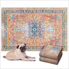 LOVEWAG Washable Dog Pee Pads, 36" x 48", Waterproof, Non-Slip, Super Absorbe...