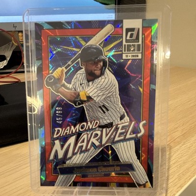 Panini 2026 Donruss Baseball Jackson Chourio Diamond Marvels #8 45/99 Insert