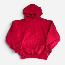 Authentic Yeezy Gap Perfect Hoodie In Red Boys Size Medium