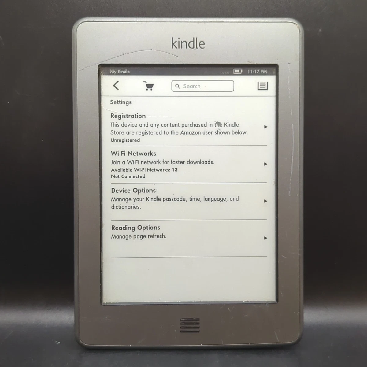 Amazon Kindle Touch (4th Generation) 4 GB RAM eBook Readers for
