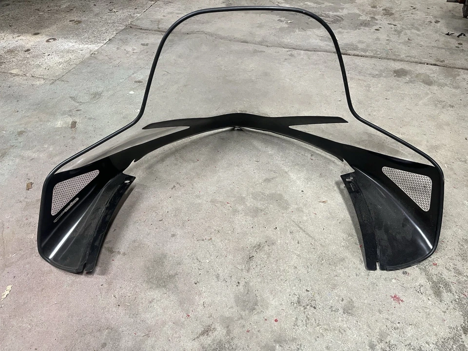 "Parabrisas Arctic Cat F8 Jaguar Z1 F5 F6 Powermadd Cobra 16,5"" transparente 10293010" Foto 2 de 4