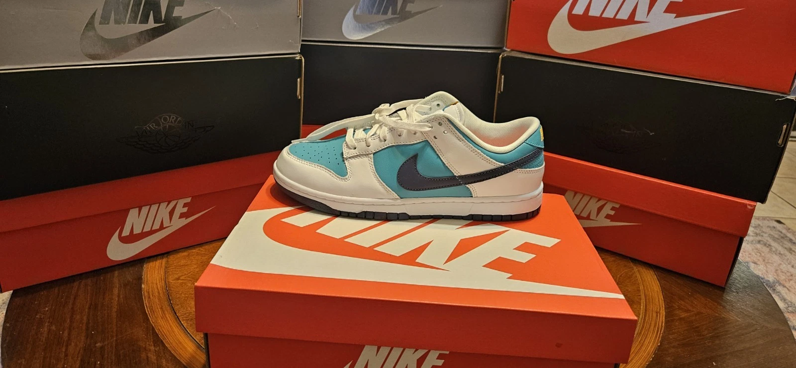 [HF4850 345] NIKE Dunk Low Retro da uomo taglia 9 5 cactus