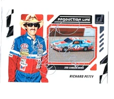 Richard Petty Signed 2024 DONRUSS PRODUCTION LINE Card #2 NASCAR HOF - 2