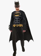 Image of Rubie's Official DC Batman Adult Costume, Adult Superhero Fancy Dress( Size L)