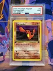 2000 Pokemon Charmander 1st Edition #50/82 Team Rocket PSA 9 Mint