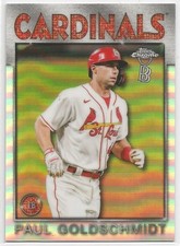 2021 Topps Chrome Ben Baller Baseball Paul Goldschmidt 1986 Topps #86TB-21