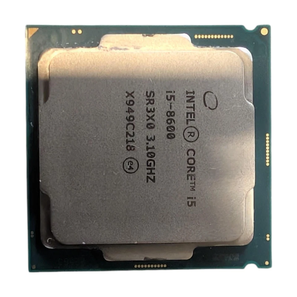 Intel Core i5-8600 3.10GHz LGA1151/Socket 6 Core 9MB CPU Desktop Processor SR3X0 - Image 2 of 3