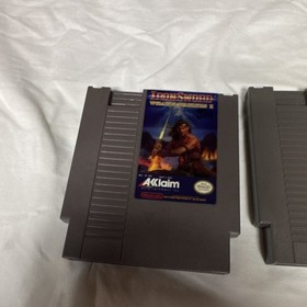 Lotto IronSword Wizards & Warriors II, Ninja Gaiden, Blades of Steel NES