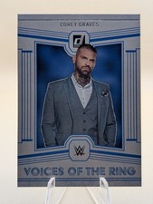 2023 Chronicles Donruss WWE Corey Graves Voices of the Ring wrestling card #191