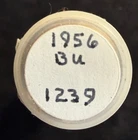 BRIGHT RED LINCOLN 1956-P Wheat Cent BU Roll Uncirculated In Coin Tube 1239