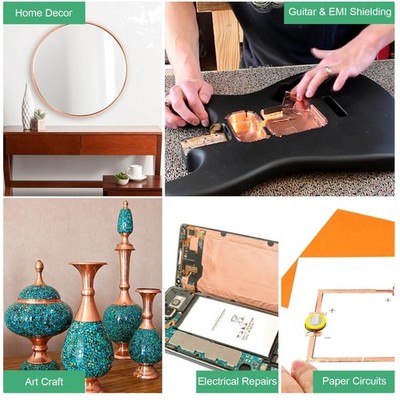 Multi-Size Copper Foil Tape for Various Projects