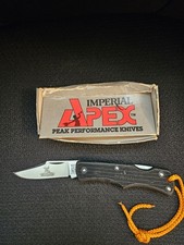 Vintage Imperial APEX  Peak Performance  4" Lockblade 3" Blade Knife