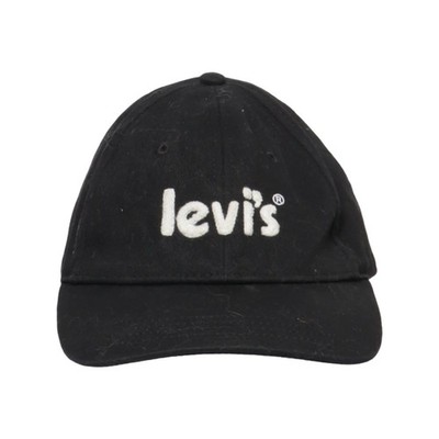 Levi Strauss & Co, Baseball-Mütze, Größe: 56, Baumwolle, Schwarz #z2C