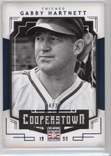 2015 Panini Cooperstown Blue 24/25 Gabby Hartnett #37 HOF 1s7