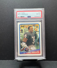 1988 Topps #71 NEAL ANDERSON Chicago Bears Rookie Card PSA 8 Mint RC. rookie card picture