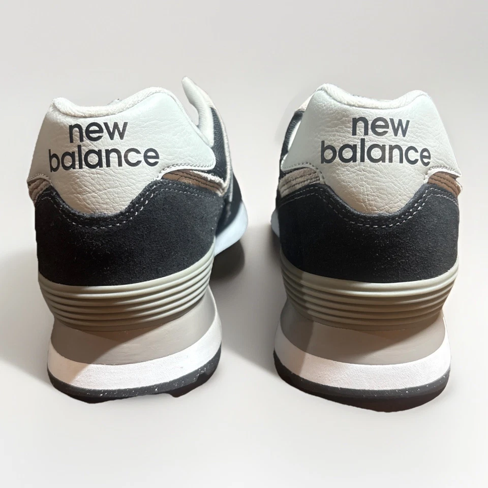 Zapato deportivo New Balance 574 negro blanco para hombre ML574EVB talla 8,5 Foto 4 de 4