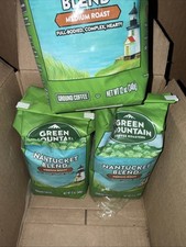 Green Mountain Coffee Nantucket Blend Ground Coffee, Medium 12oz 3pk Old Stock 9.33 per pound