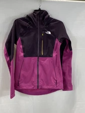 The North Face Purple Pink Apex Flex Gore-Tex Full Zip Hooded Jacket Womens XS