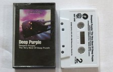 Deep Purple Cassette Tape 1980's USA Deepest Purple
