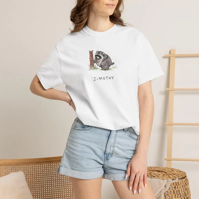  Jimothy Raccoon Viral Shirt, Short King Jimothy Tee. Cute Trash Panda Shirt