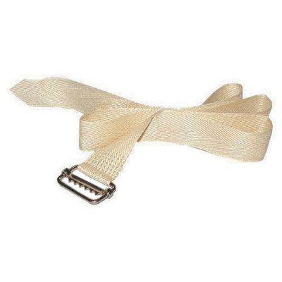 Aktengurt - Gurtband - Schnallengurt für Sammelmappen (100 x 2,5 cm, beige)