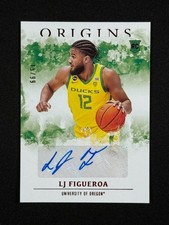 2021 Panini Chronicles Origins DP LJ Figueroa OR-LJF Rookie Red Auto SP /99