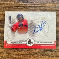 2015 Topps Museum Rusney Castillo #AA-RCS Archival Auto #51/99 Boston Red Sox
