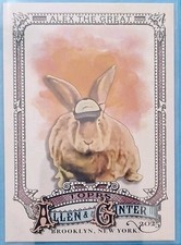 Alex the Great #230 (2025 Topps Allen and Ginter) Licensed Therapy Bunny