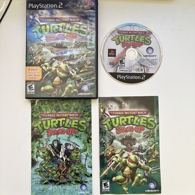 Teenage Mutant Ninja Turtles: Smash-Up (PS2) CIB - Manual & Limited Comic Book