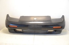 87-89 Nissan 300ZX Z31 2+0 Black Front Bumper Cover with Reinforcement 