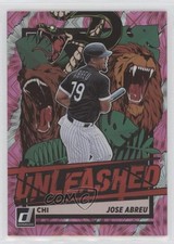 2021 Panini Donruss Unleashed Pink Fireworks Jose Abreu #UNL10 0ks
