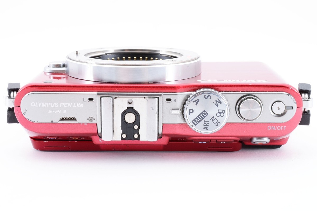 Olympus PEN E-PL3 12.3 MP Red Body From JAPAN [Excellent] | eBay UK