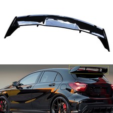 Dachspoiler Heckspoiler Heckfl&uuml;gel Schwarz Glanz f&uuml;r Mercedes A W176 A45 2012-18