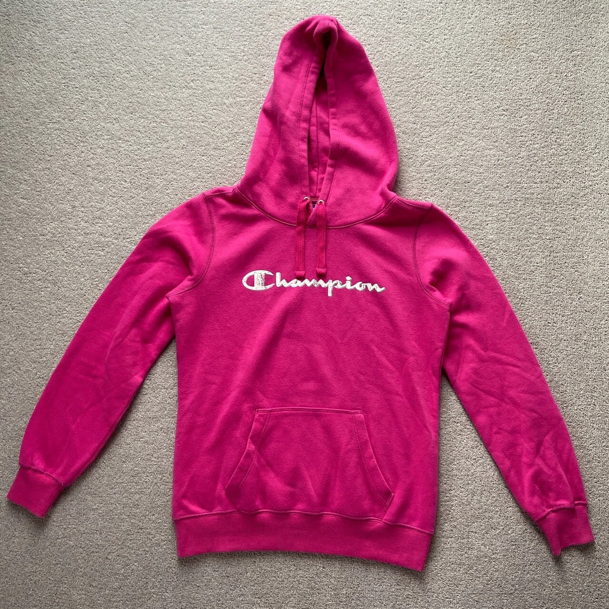Champion dark pink hoodie eBay