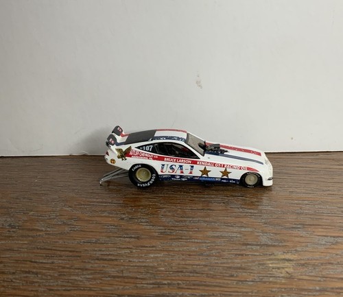 Hot Wheels Dragstrip Demons Bruce Larson USA-1 Corvette John Force Mustang Set - Picture 8 of 13