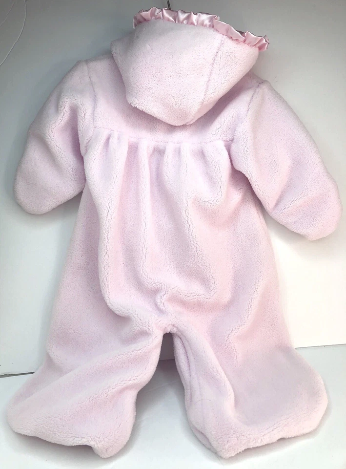 Mono Le Top Infantil Bebé Niña Bunting Rosa Claro Talla Nuevo en Caja Hasta 10 Libras Foto 2 de 4