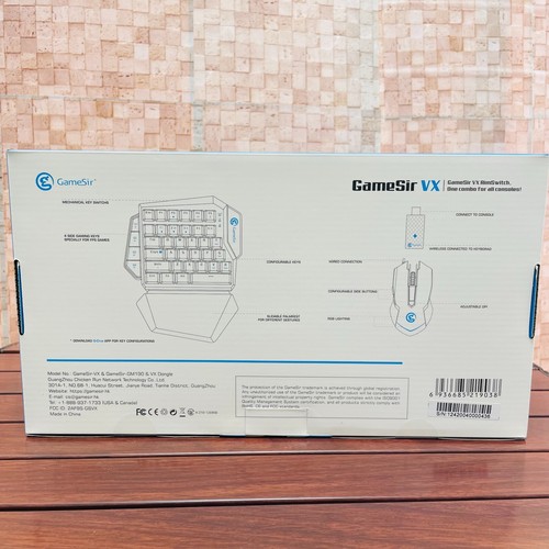 Gamesir VX AimSwitch PS4 Switch PC for Game Consoles Mouse and Gaming Pad Japan - Picture 3 of 8