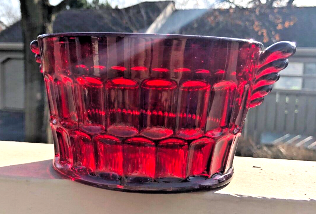 New Martinsville Hostmaster Ice Tub Red eBay