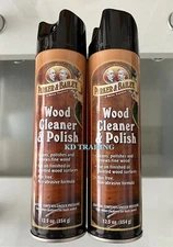 (2-Pack) PARKER & BAILEY Natural Organic Oil WOOD CLEANER & POLISH Renew Restore