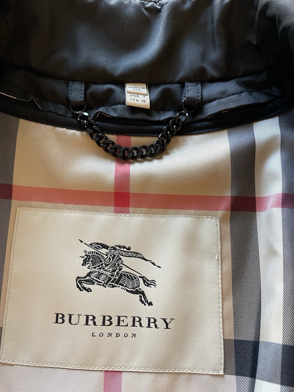 Burberry’s Trench Coat NWOT Women image 10