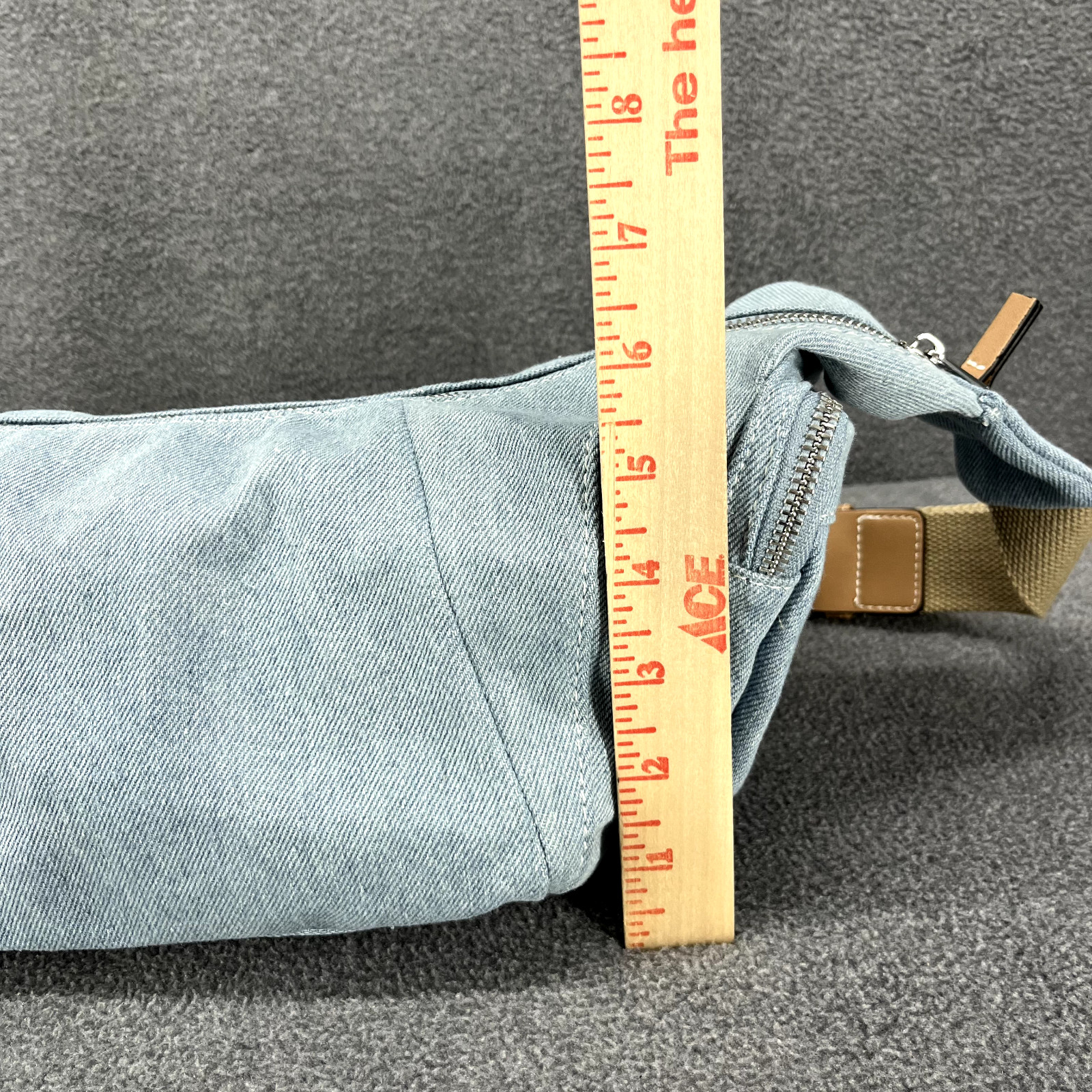 True Religion Boho Crossbody bag Womens Purse Light Blue Shoulder thumbnail 11