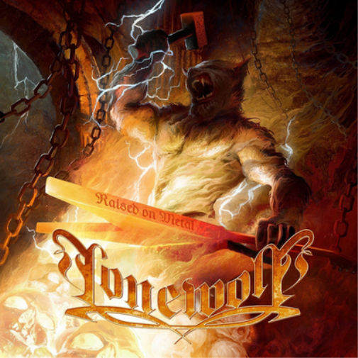 Lonewolf Raised On Metal (CD) Album Digipak