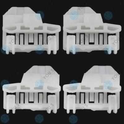 4 x YOU.S Orig. Fensterheber Gleitstücke SET Vorne L & R für AUDI A4 / A4 Avant