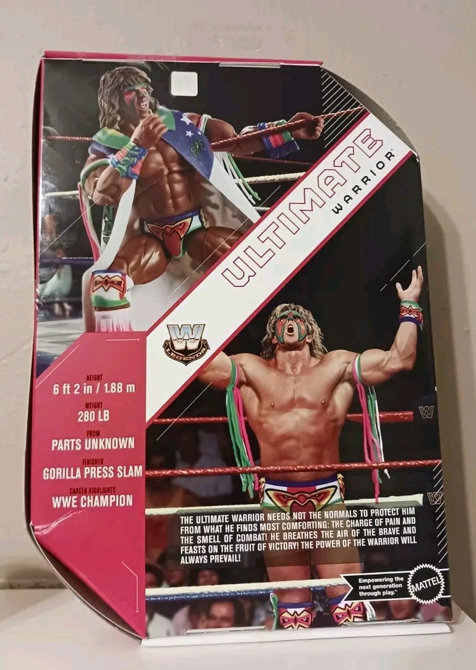 WWE The Ultimate Warrior Ultimate Edition Exclusivo, WWF Summerslam 1991 Sin usar, en caja Foto 3 de 3