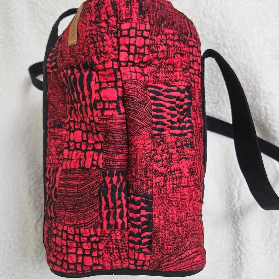 BOLSA TOTE ACOLCHOADA PATCHWORK PUZZLE TOTE DONNA SHARP [T54] - Imagem 3 de 4