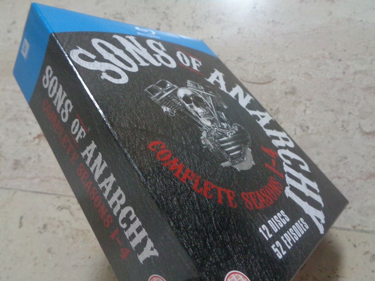 SONS OF ANARCHY Season 1-4 Blu-ray Three Season BOXSET Charlie